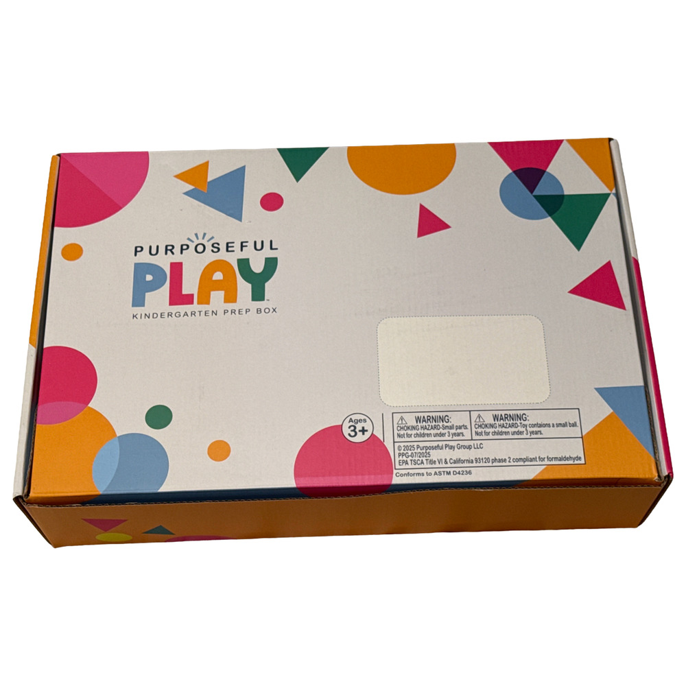 Purposeful Play Kindergarten Prep Box Educational Toddler Learning Toy Kit NEW